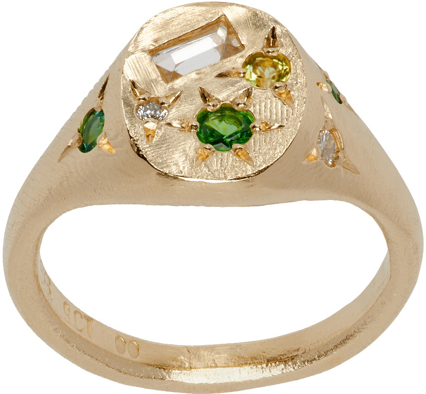 Seb Brown Gold Spazio Ring
