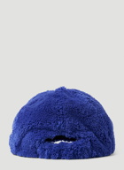 Marni - Faux Fur Cap in Blue