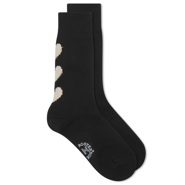 Photo: Rostersox Heart by X Socks in Black