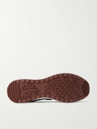 Loro Piana - Weekend Walk Suede-Trimmed Shell Sneakers - Brown