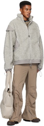 Charlie Constantinou Gray 66°North Edition Hybrid Jacket