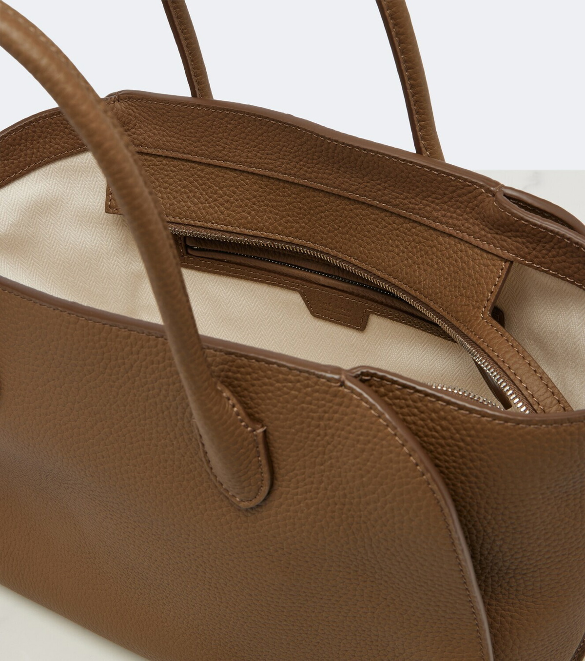The Row Marlo 12 leather tote bag