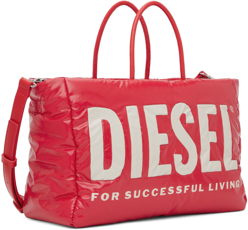 DIESEL 'dsl 3d' Shopper Bag in Red | Lyst