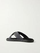 Mr P. - Woven Sandals - Black