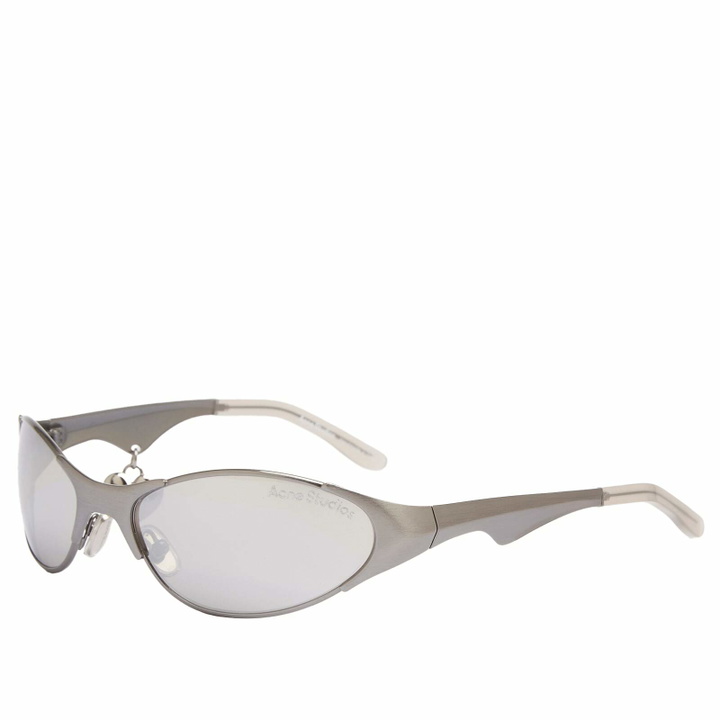 Photo: Acne Studios Men's 90s Sunglasses in Antique Silver 