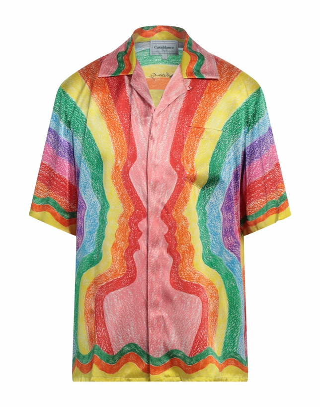 Photo: Casablanca Mens Shirt in Pink
