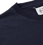 Maison Margiela - Garment-Dyed Cotton-Jersey T-Shirt - Navy