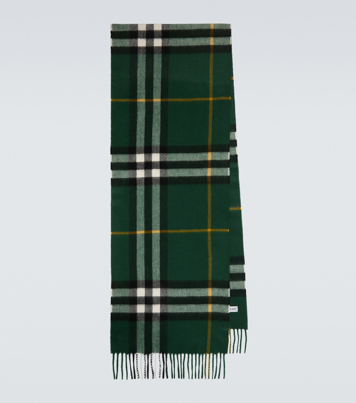Burberry Burberry Check cashmere scarf