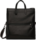 Coach 1941 Black Field Foldover Tote