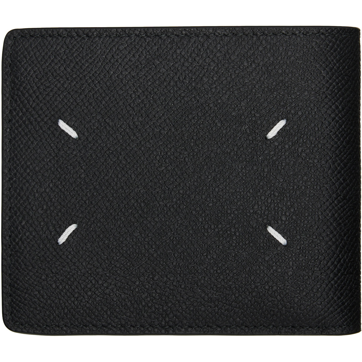 Maison Margiela Black Four Stitches Wallet