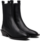Aeyde Black Luna Chelsea Boots