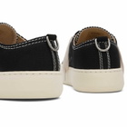 Represent Men's Rep-Cap Sneaker in Jet Black