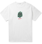 Flagstuff - Printed Cotton-Jersey T-Shirt - White