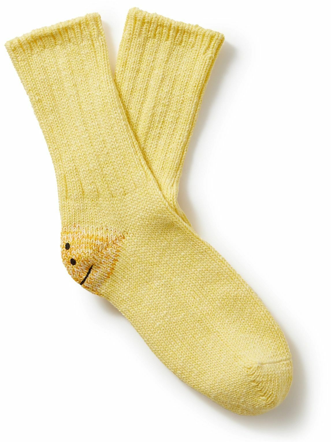 Photo: KAPITAL - Intarsia Cotton-Blend Socks