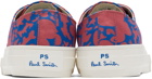 PS by Paul Smith Pink & Blue Kinsey Sneakers