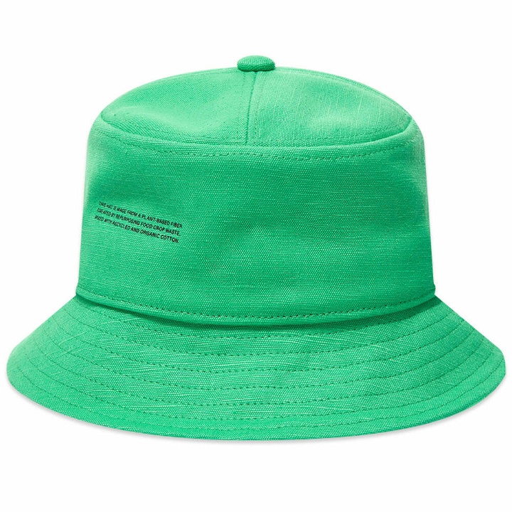 Photo: Pangaia Canvas Bucket Hat in Jade Green