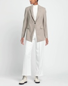 Theory Womens Blazer Khaki