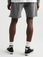 Les Tien - Straight-Leg Garment-Dyed Cotton-Jersey Shorts - Gray