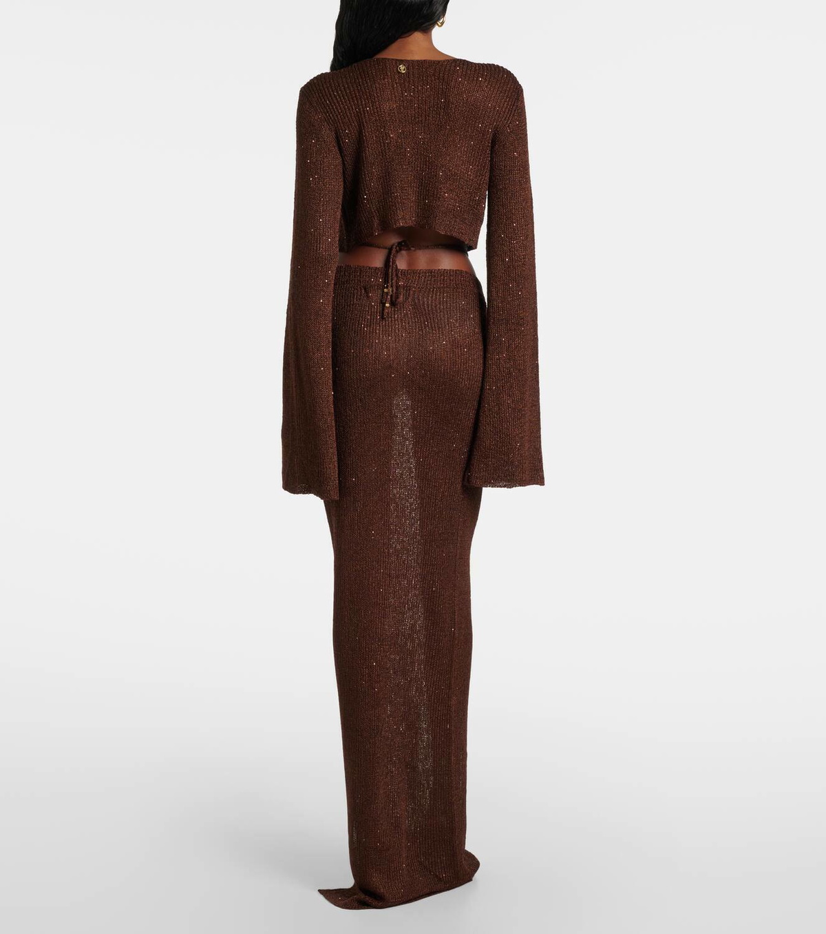 Bananhot Alma sequined knitted cardigan