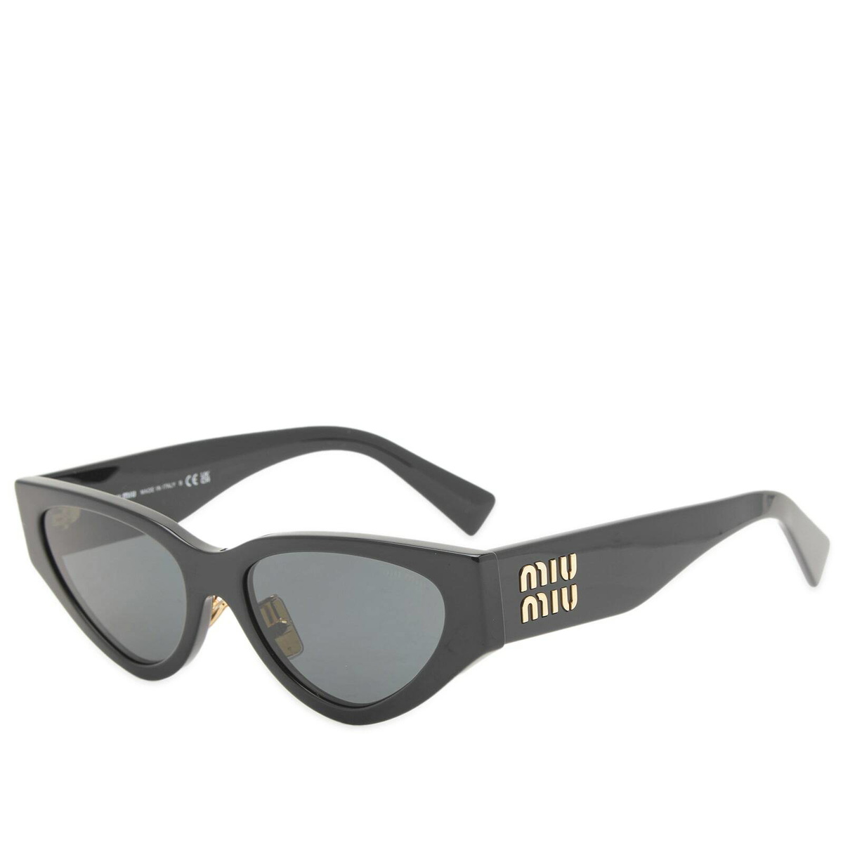 Miu Miu Eyewear Women's 3ZS Sunglasses in Black Miu Miu