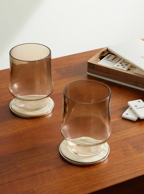 Photo: Brunello Cucinelli - Set of Two Murano Glass Tumblers