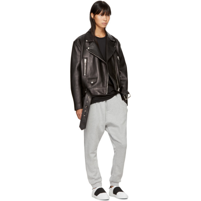 Baja East Grey Slim Lounge Pants