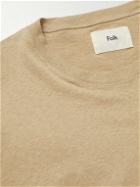 Folk - Assembly Cotton-Jersey T-shirt - Neutrals