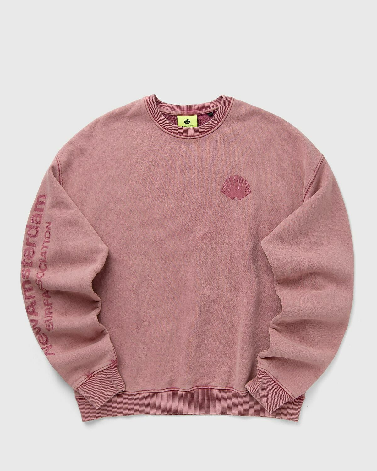 New Amsterdam LOGO CREWNECK SWEATER pink Mens Sweatshirt
