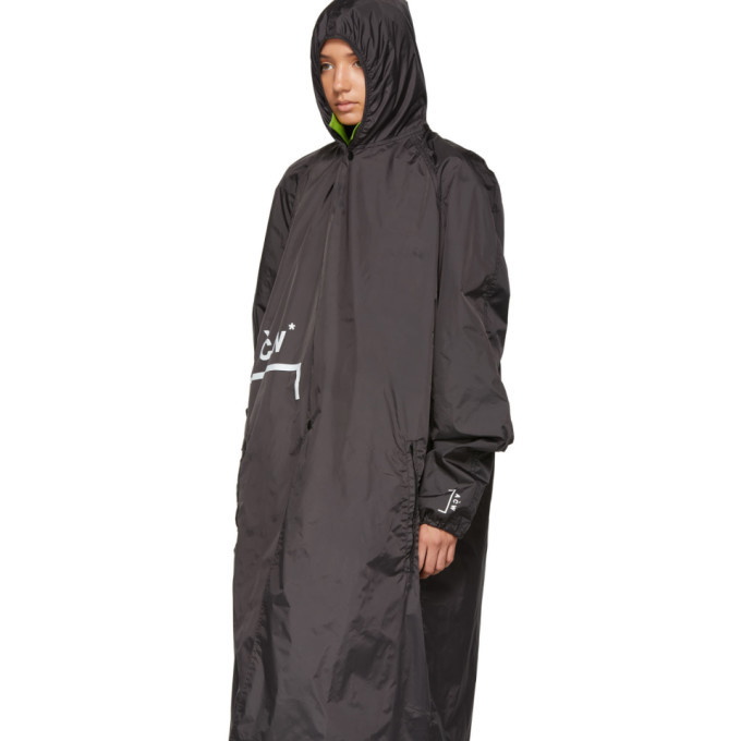 A-Cold-Wall* Black Nylon Storm Coat