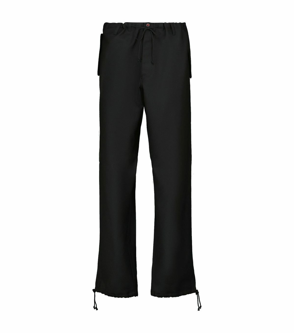 Maison Margiela - Wool-blend drawstring pants Maison Margiela