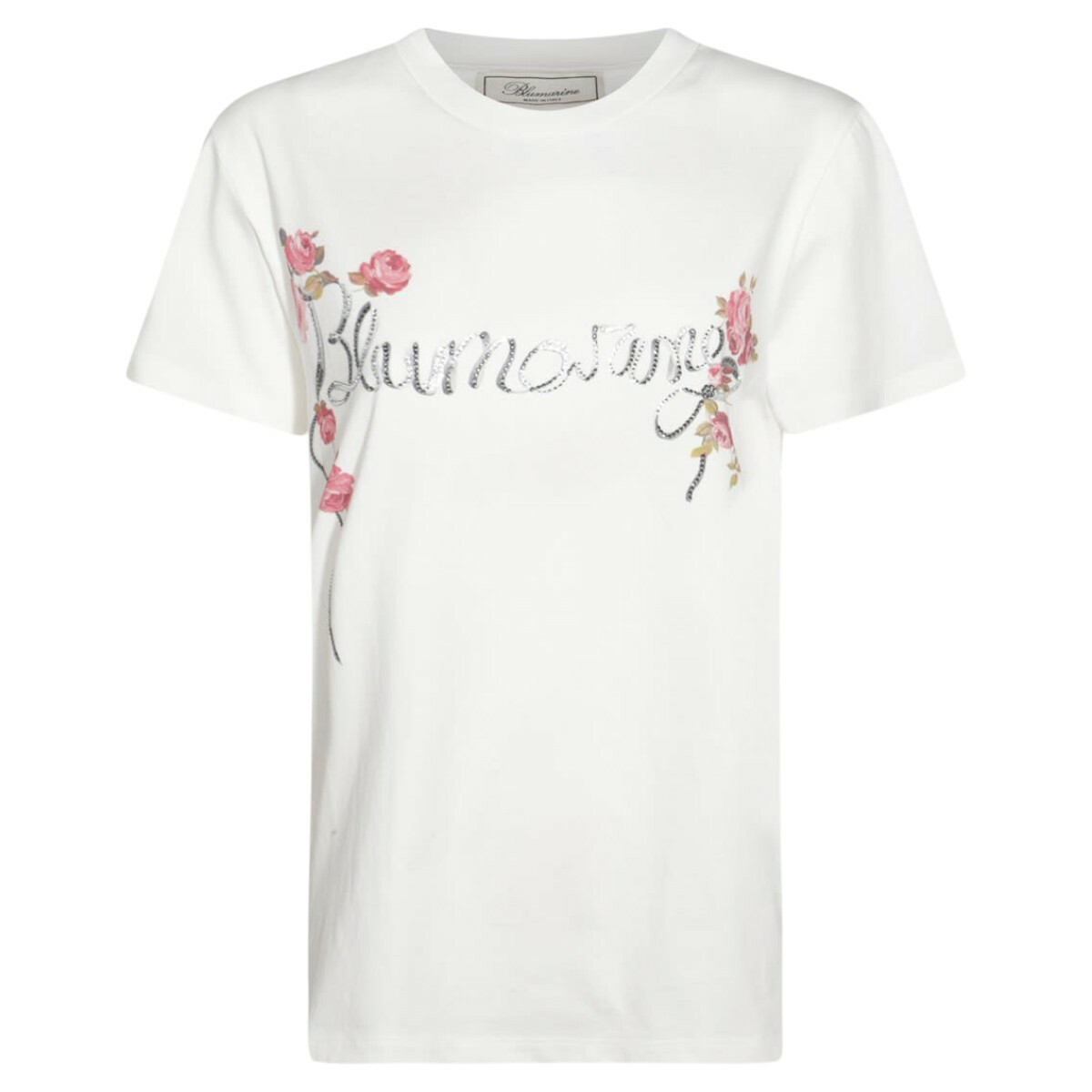 Tシャツ・カットソー BLUMARINE Woman T-Shirt Black 2T057A N0990 Blumarine t-shirts for Women | SSENSE