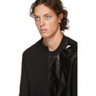 D by D Black Unbalanced Side String T-Shirt