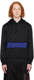 Comme des Garçons Homme Deux Black Paneled Hoodie