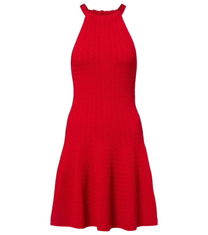 Photo: Polo Ralph Lauren Cable-knit minidress