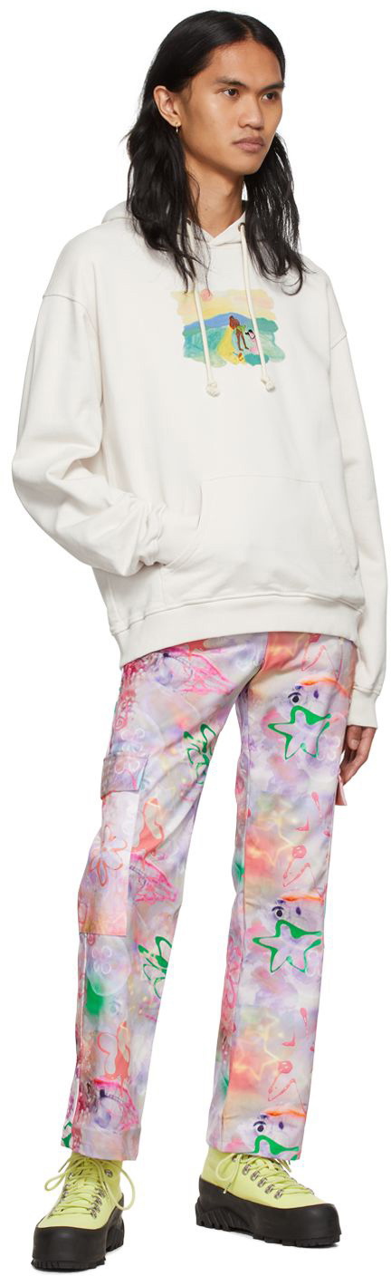 Carne Bollente Beige Full Front Hoodie