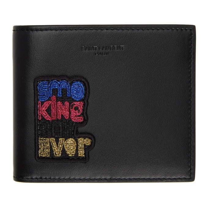 Photo: Saint Laurent Black Smoking Forever Wallet