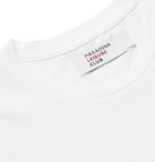 Pasadena Leisure Club - Daytona Printed Cotton-Jersey T-Shirt - White