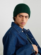 Drake's - Ribbed Cashmere Beanie