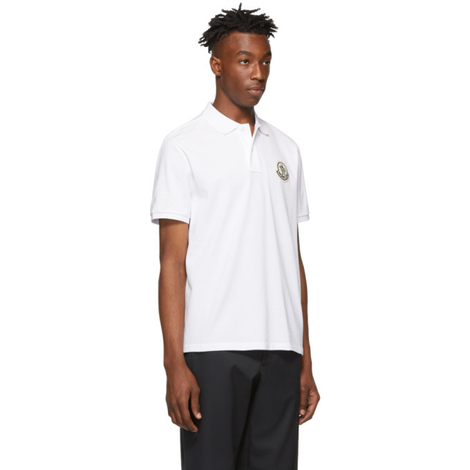 Moncler Genius Moncler 1952 White Easy-Cut Polo Moncler Genius