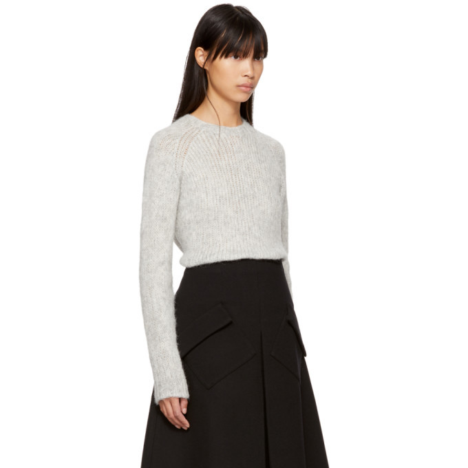 Sara Lanzi Grey Alpaca Sweater