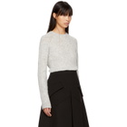 Sara Lanzi Grey Alpaca Sweater