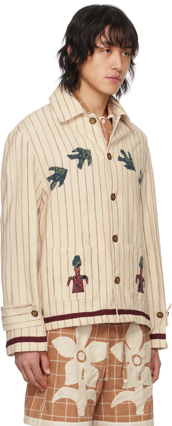 HARAGO Off-White Narrative Jacket