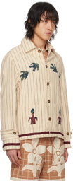 HARAGO Off-White Narrative Jacket