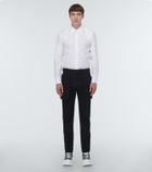 Alexander McQueen Tread Slick canvas high-top sneakers