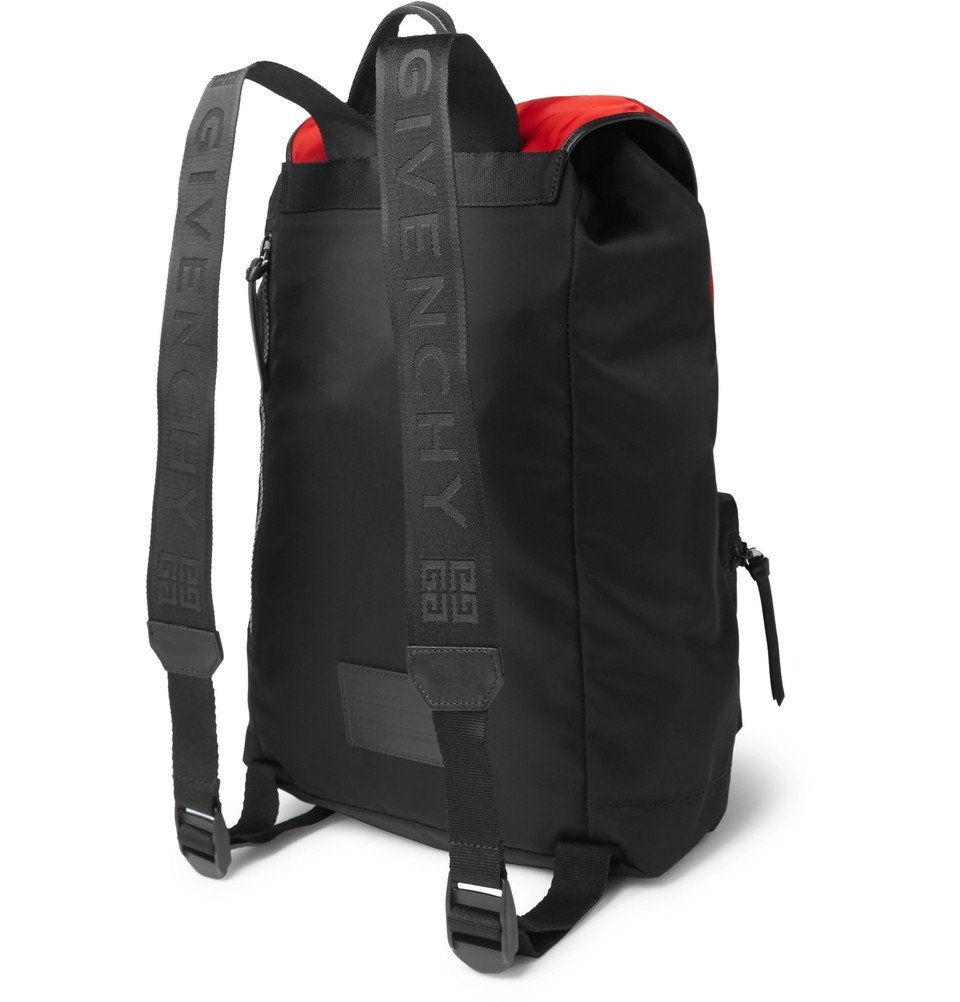 Givenchy logo outlet backpack