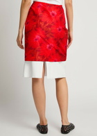 Wales Bonner Triumph Floral-print Layered Satin Skirt Multicoloured 1