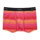 Paul Smith Pink and Yellow Striped Boxer Briefs