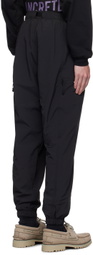 WTAPS Black Belted Cargo Pants