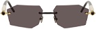 Kuboraum Black & Off-White P55 Sunglasses