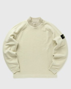 Stone Island Sweat Shirt Gauzed Cotton And Nylon, Garment Dyed Brown - Mens - Sweatshirts